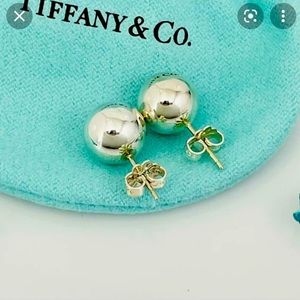 Tiffany & Co. Silver Ball Bead Earrings